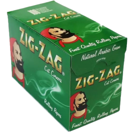 Хартийки за цигари Zig Zag green 70mm